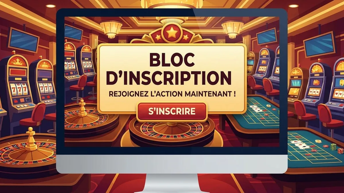 Inscription avec bonus